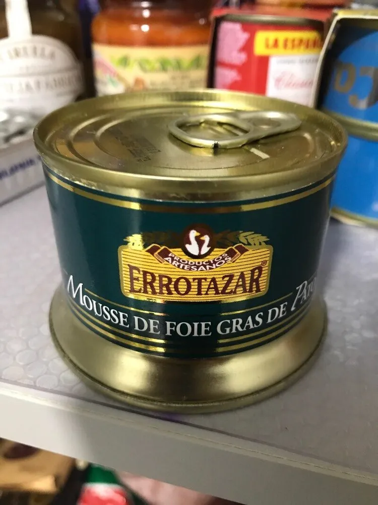 Mousse de foie gras de pato