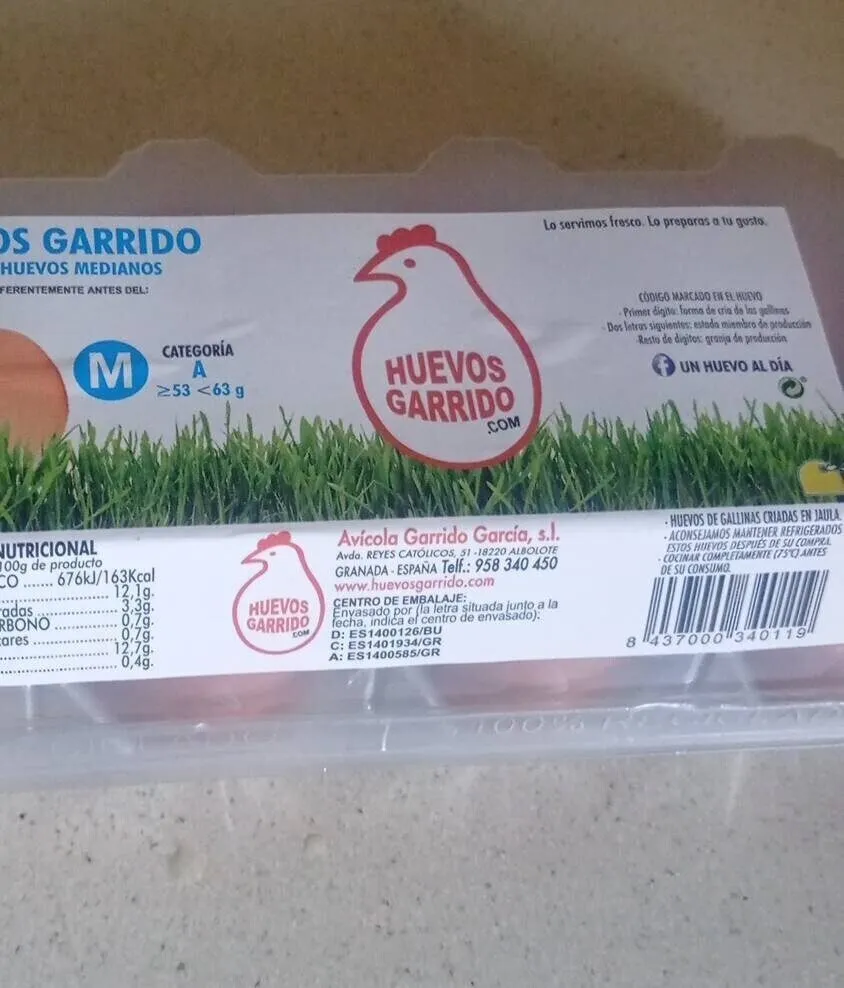 Huevos medianos