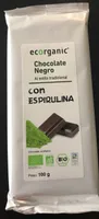 Chocolate negro con espirulina