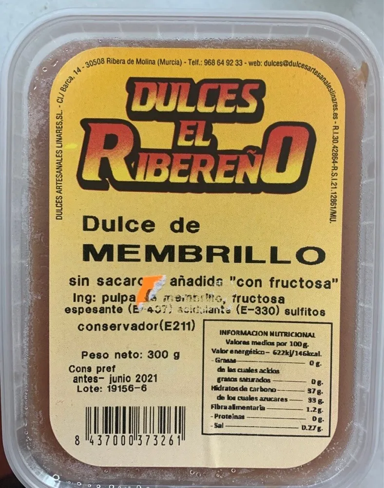 Dulce de membrillo