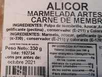 Mermelada de Membrillo
