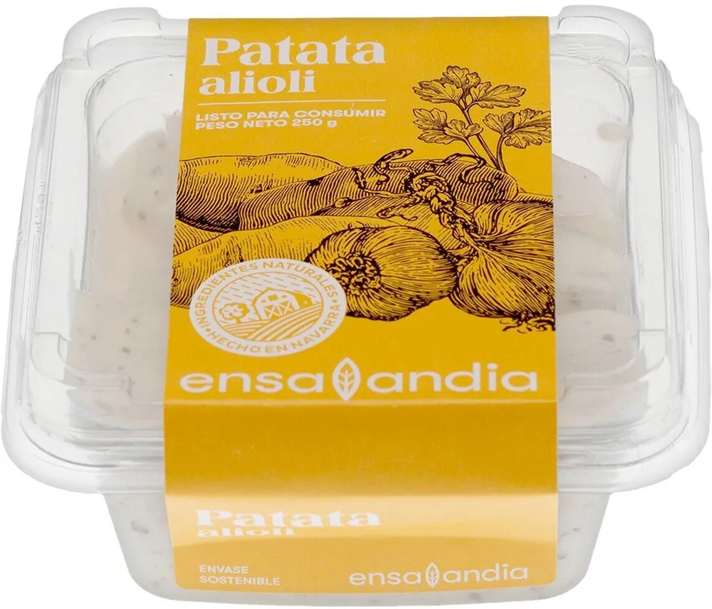 Patata alioli