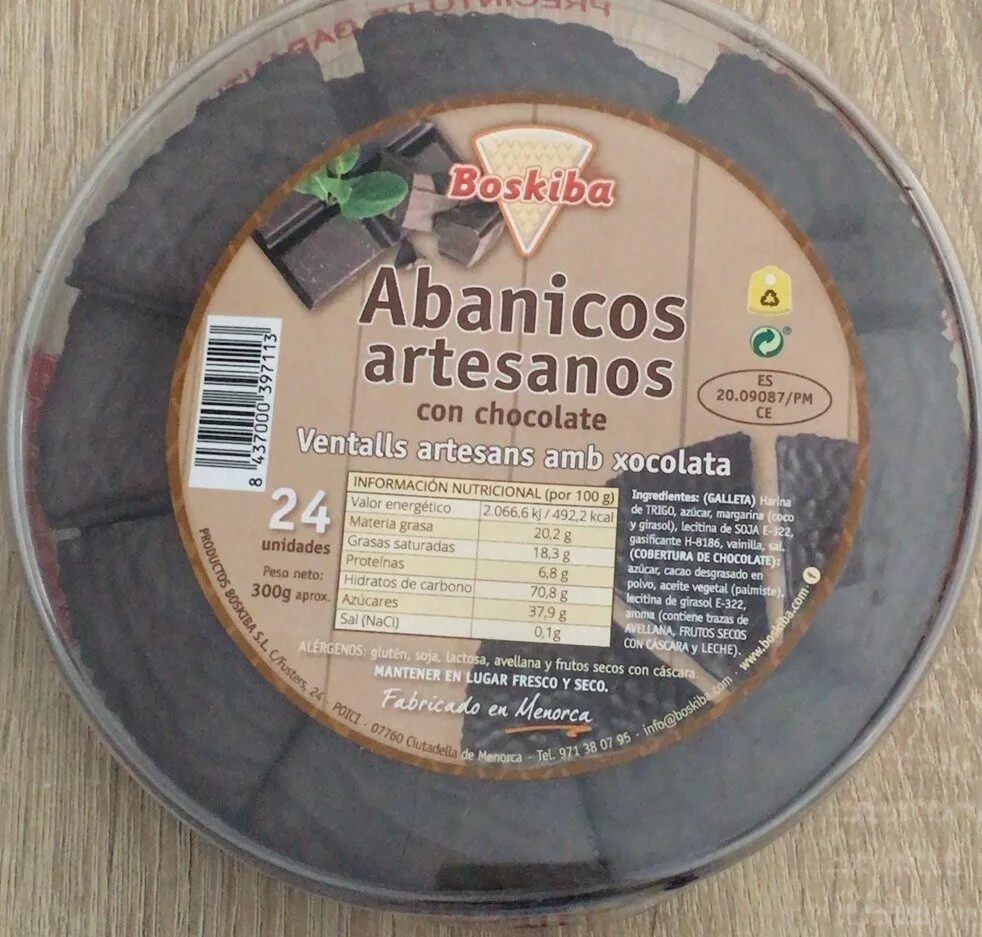 Abanicos artesanos