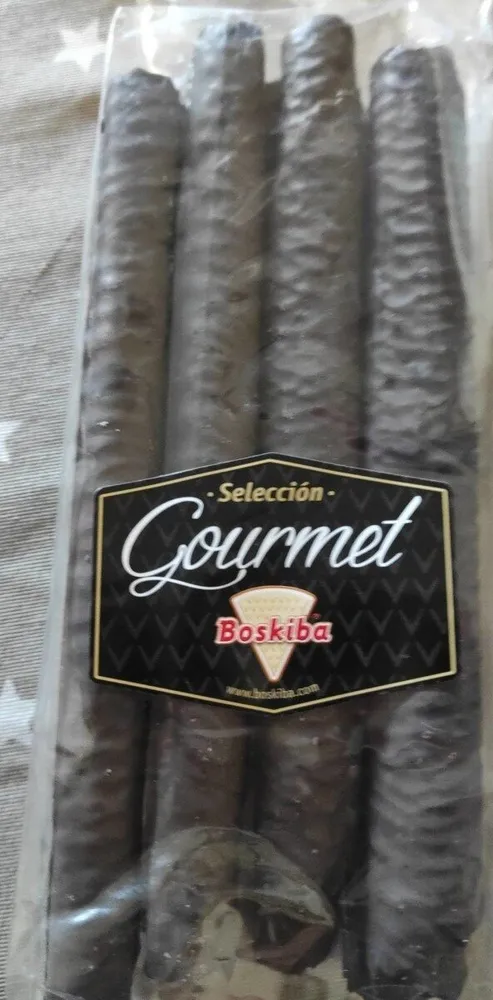 Barquillo artesano gourmet chocolate