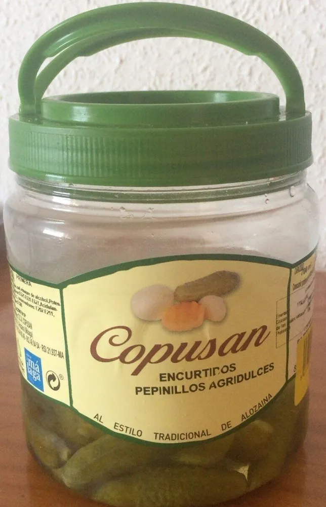 Pepinillos agridulces