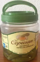 Pepinillos agridulces