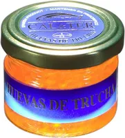 Huevas de trucha tarro