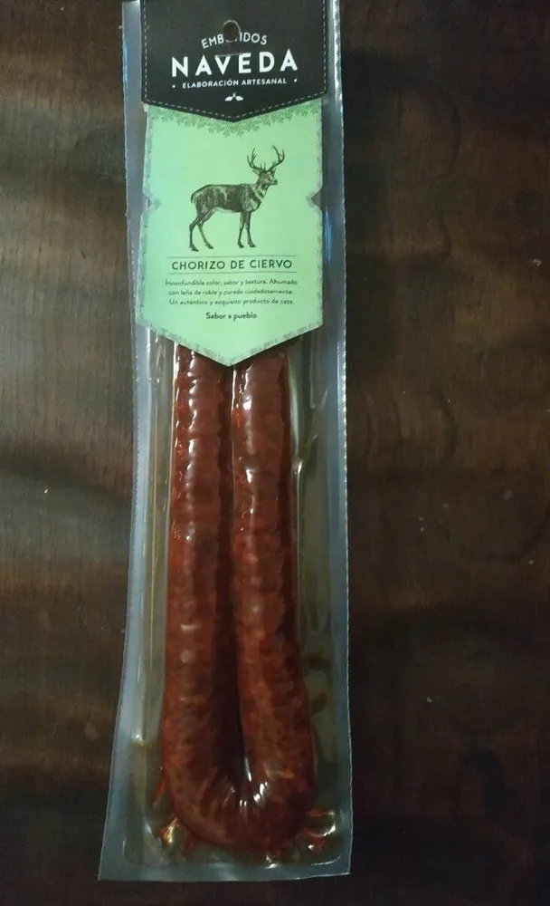 Chorizo de ciervo