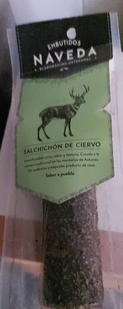 Salchichón de ciervo