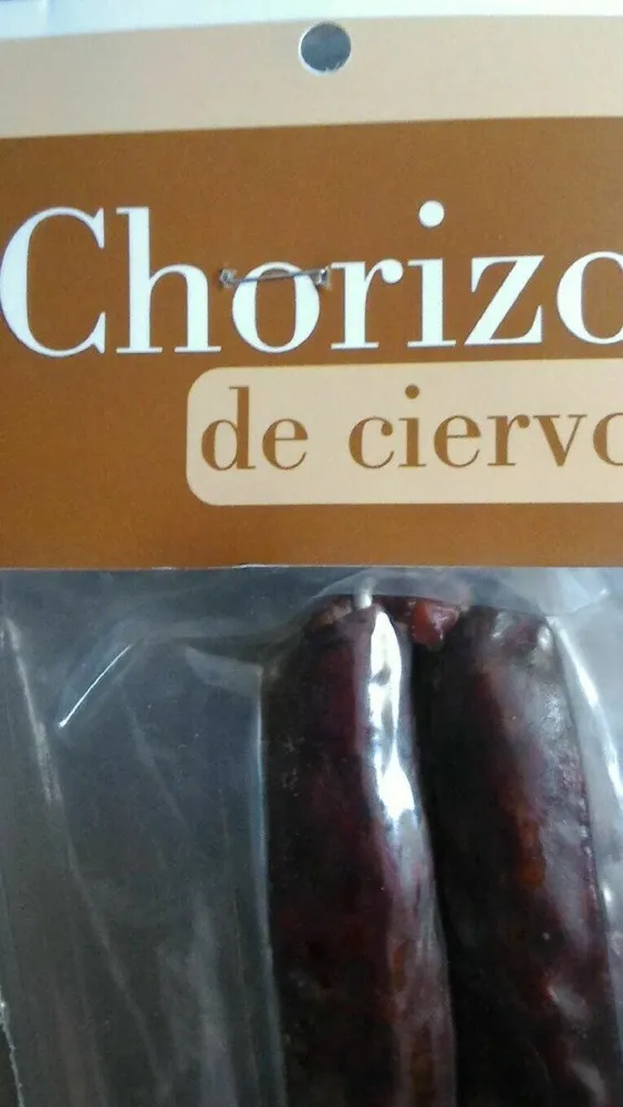 Chorizo de ciervo