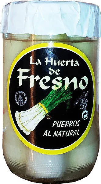 Puerros al natural