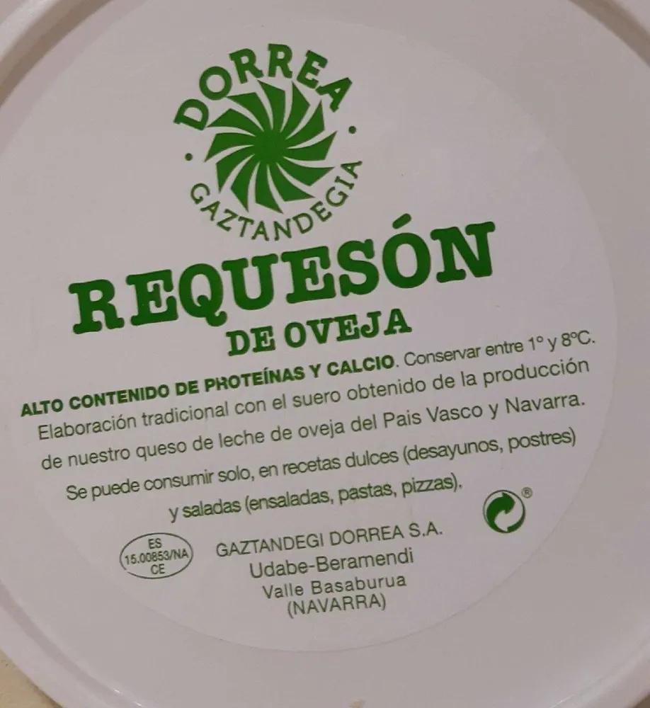 Requesón de oveja
