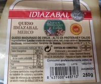 Queso madurado de oveja