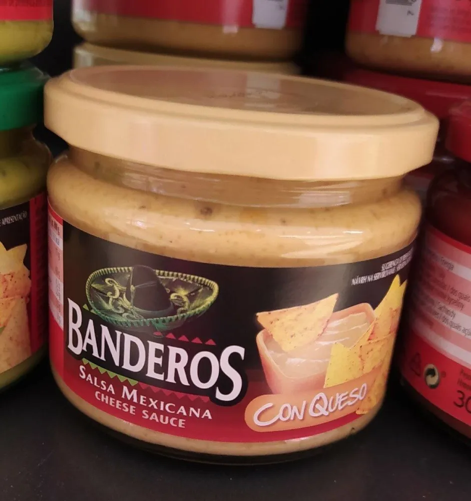 Salsa banderos queso