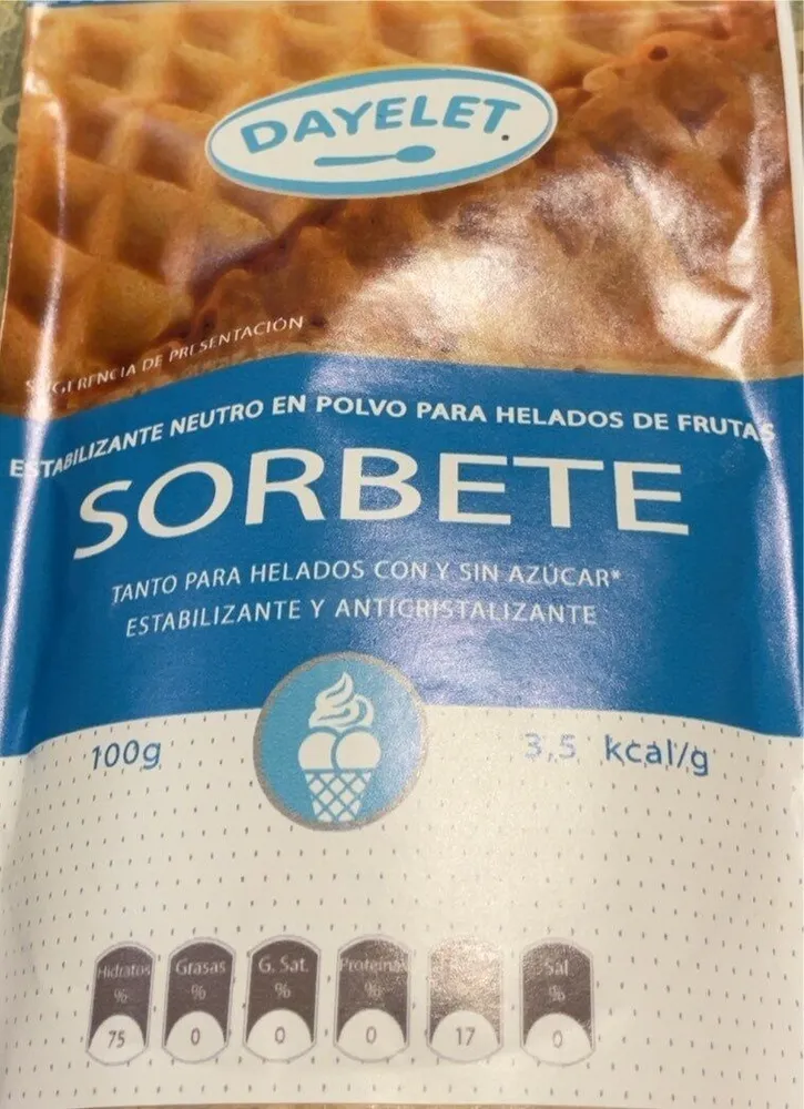 Estabilizante sorbete