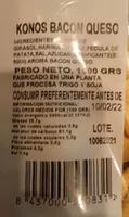 Conos bacon queso