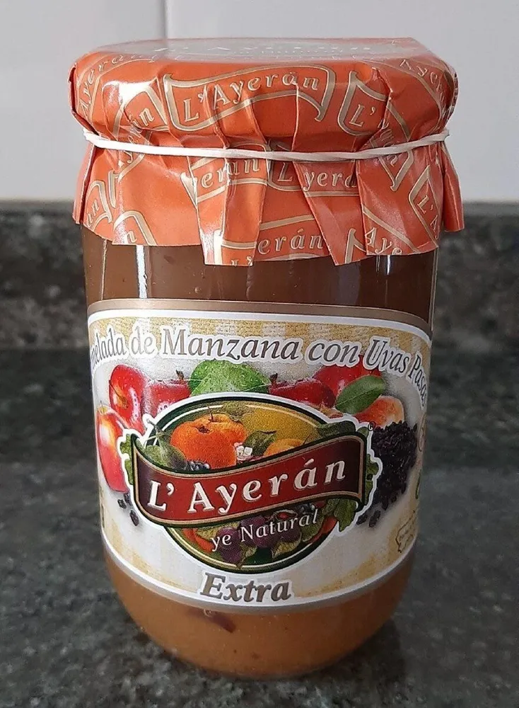 Mermelada de Manzana con Uvas Pasas Extra