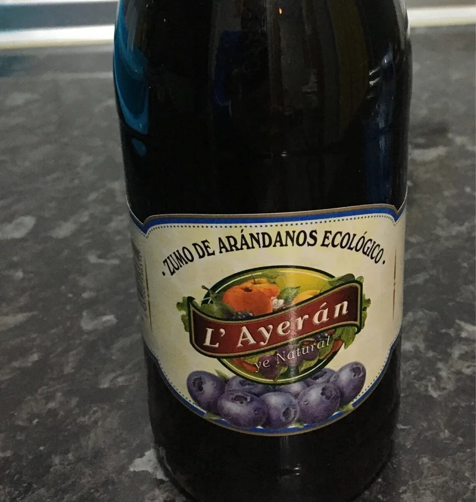 Zumo de Arandanos