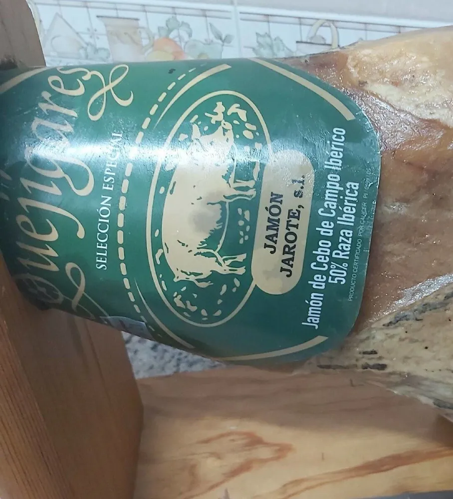 Jamón de cebo de campo ibérico 50% raza ibérica