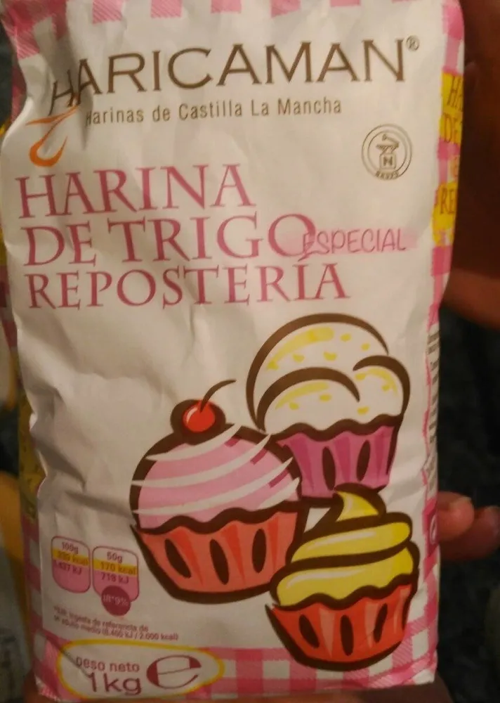 Harina de trigo de repostería