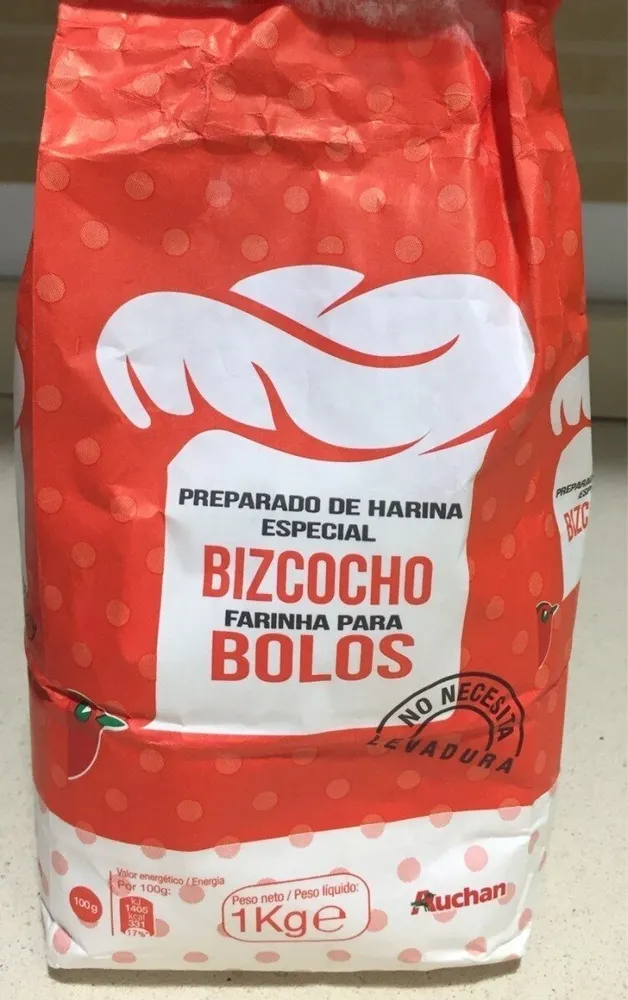 Preparado de harina especial bizcochos