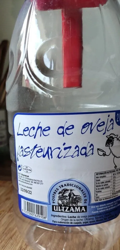 Leche de oveja