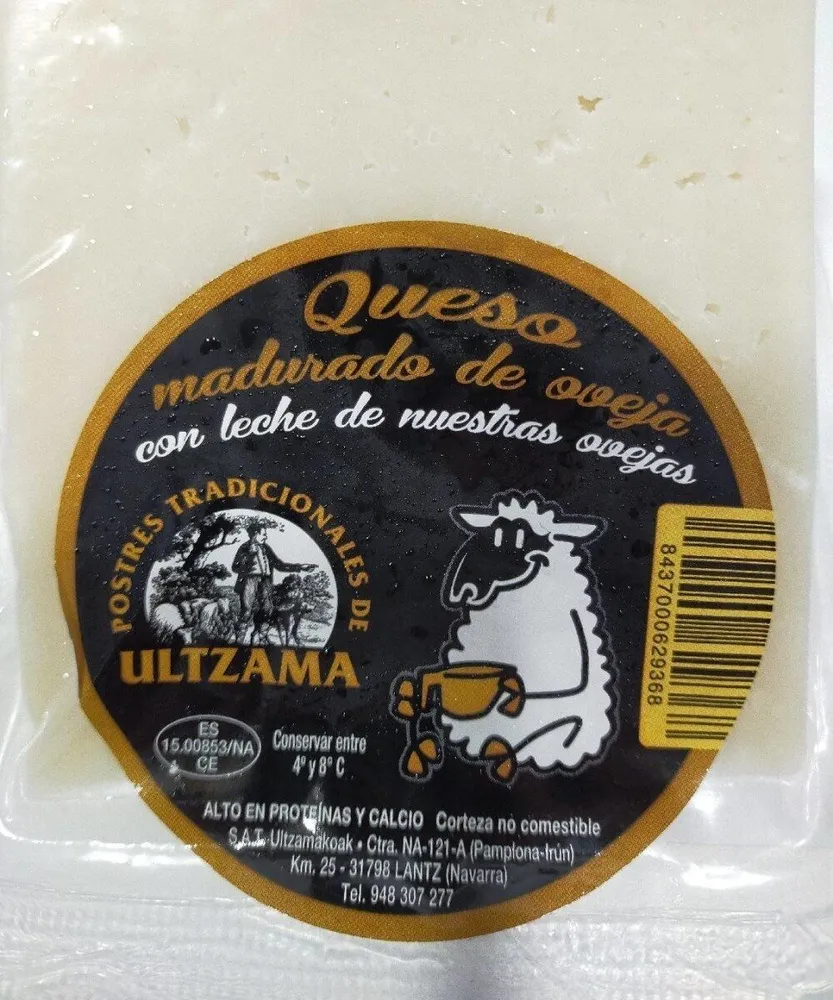 Queso madurado de oveja