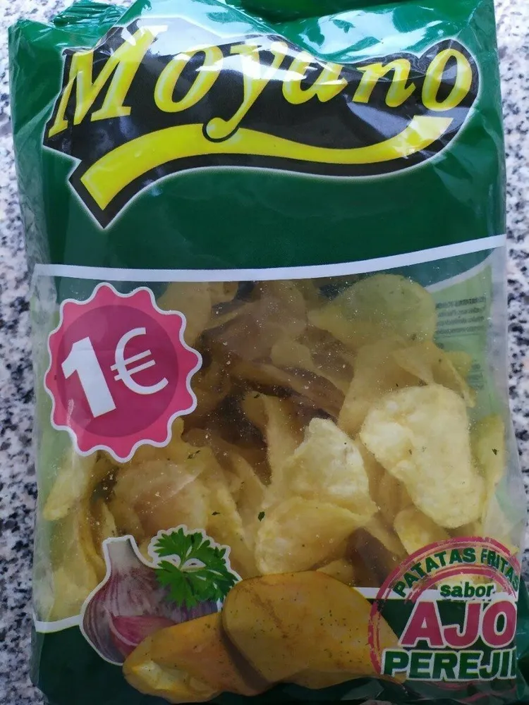 Patatas sabor ajo y perejil