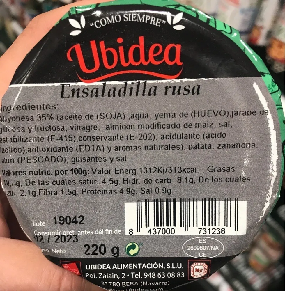 Ensaladilla rusa