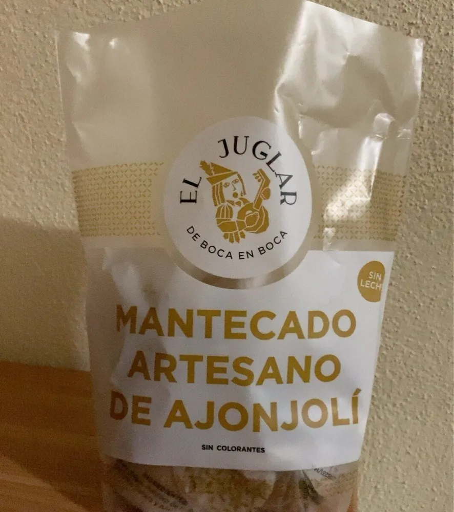 Mantecado artesano de ajonjolí