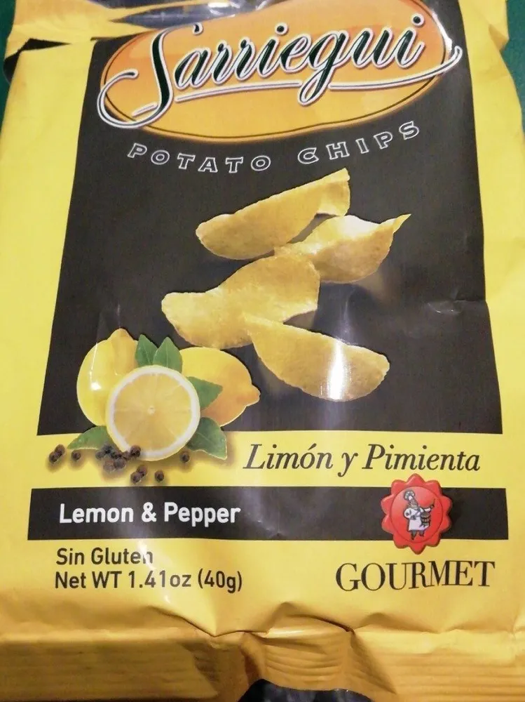 Patatas fritas limón y pimienta