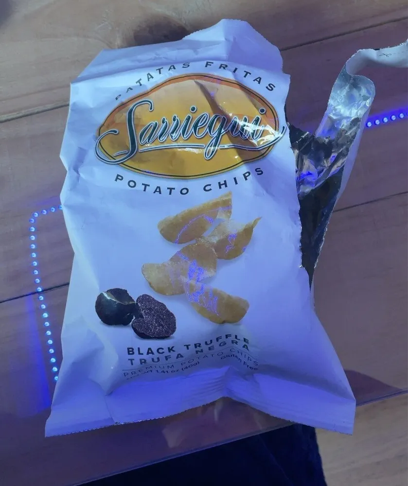 Patatas fritas trufa negra