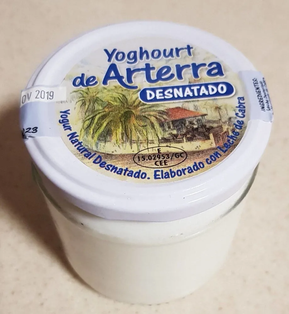 Yogurt de Arterra desnatado