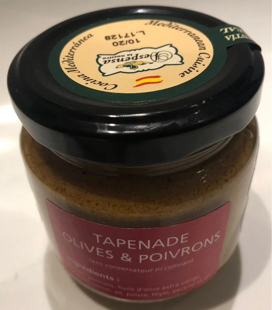 Tapenade olive et poivron.