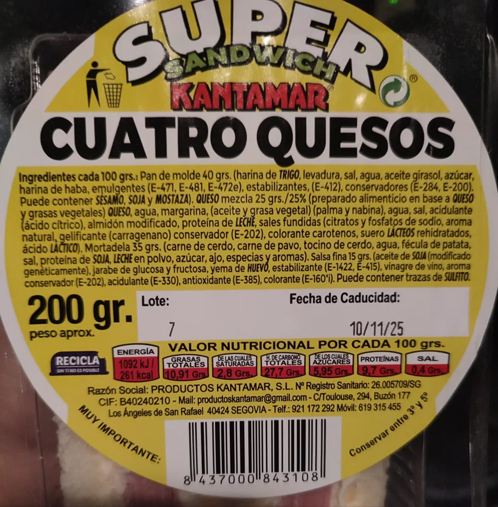 Cuatro quesos