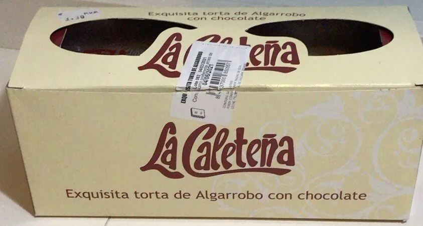 Torta de Algarrobo con chocolate