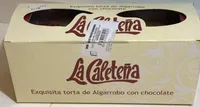 Torta de Algarrobo con chocolate