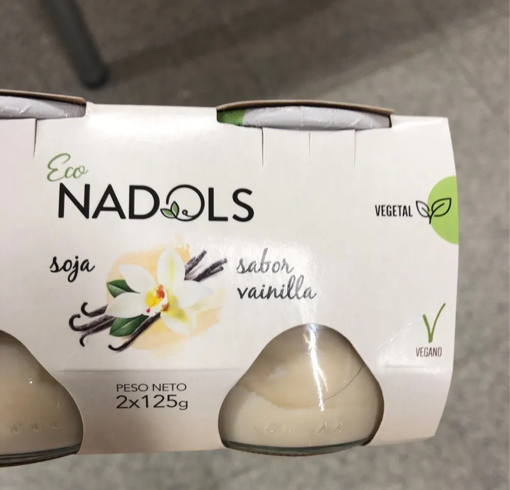 Yogures nadols ecologicos sabor vainilla