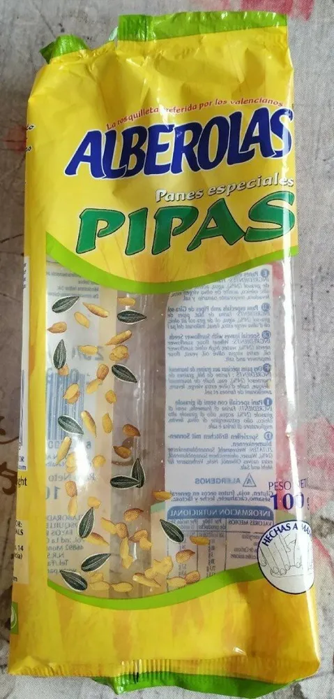 Rosquilletas con pipas