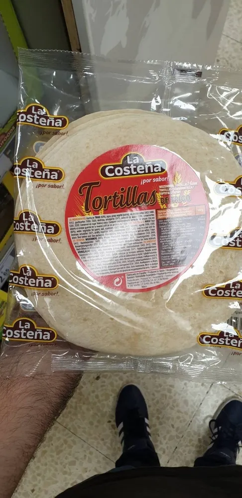 Tortilla de trigo bolsa 320 g
