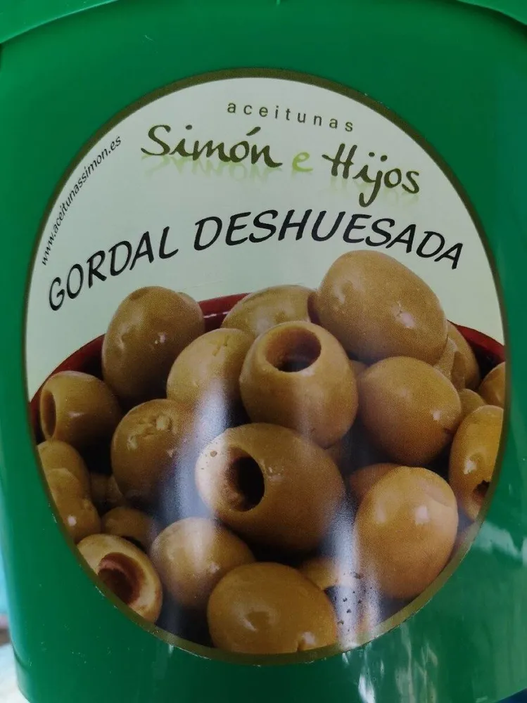 Aceitunas gordas deshuesada