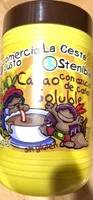Cacao con azucar de caña soluble