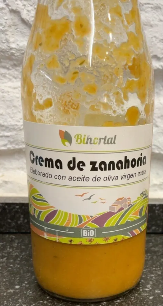 Crema de zanahoria