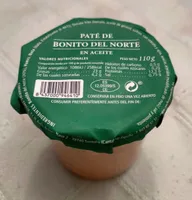 Paté bonito del norte en aceite