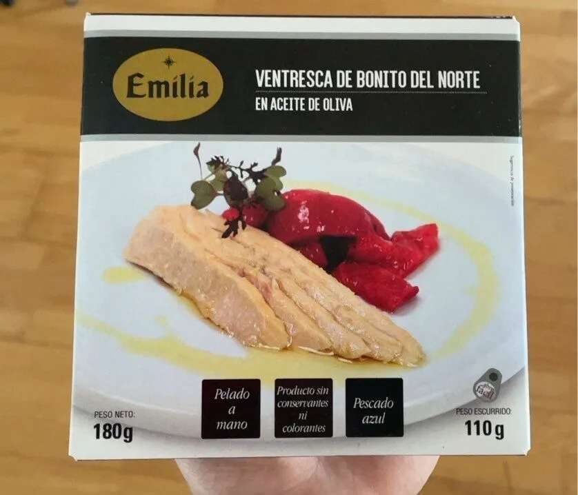 Ventresca de bonito del norte