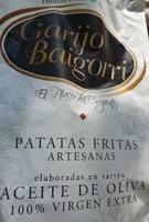 Patatas fritas artesanas