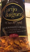 Chips de boniato crujiente