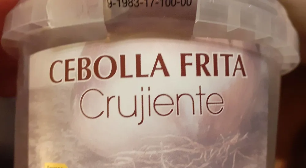 Cebolla frita crujiente