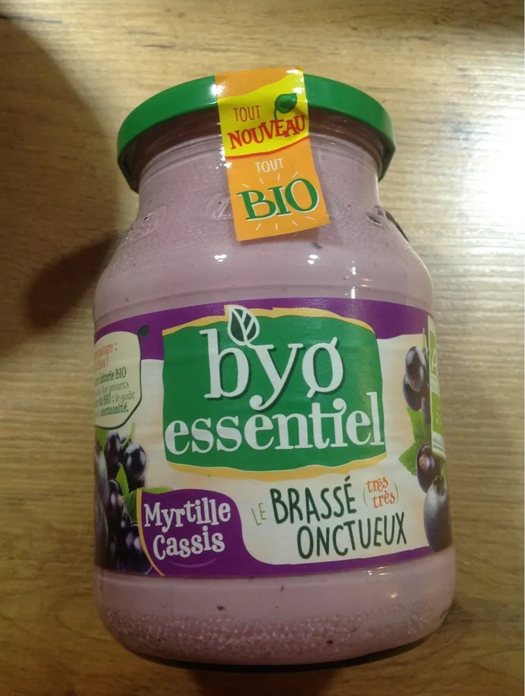 Brassé onctueux Myrtille cassis