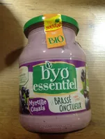 Brassé onctueux Myrtille cassis